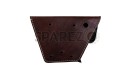 Royal Enfield GT and Interceptor 650 Side Panel Bag Genuine Leather Cherry Brown - SPAREZO